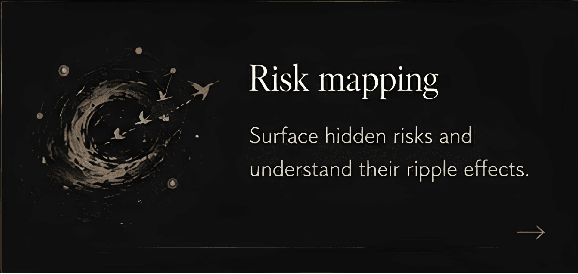Risk mapping — surface hidden risks and understand their ripple effects